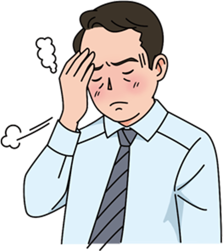 微熱、倦怠期、食欲不振